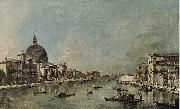 Francesco Guardi El Gran Canal con San Simeone Piccolo y Santa Luca Spain oil painting artist